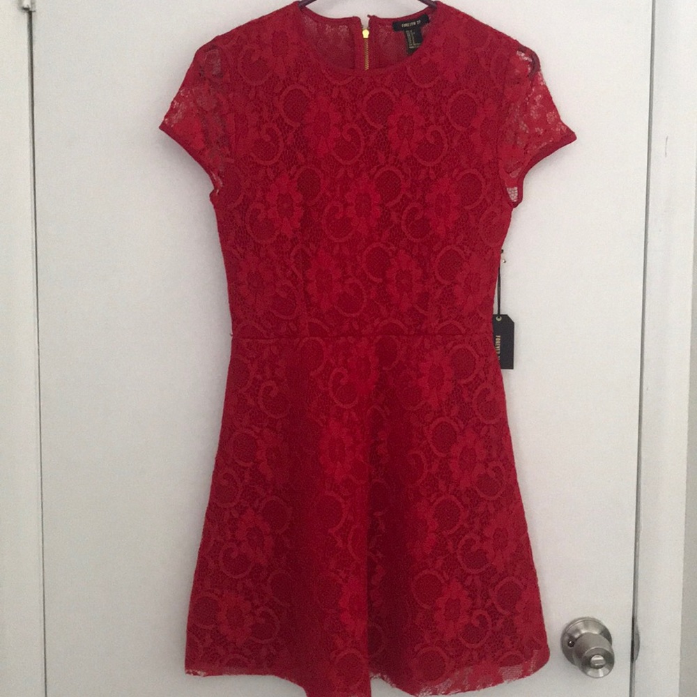 Red dress